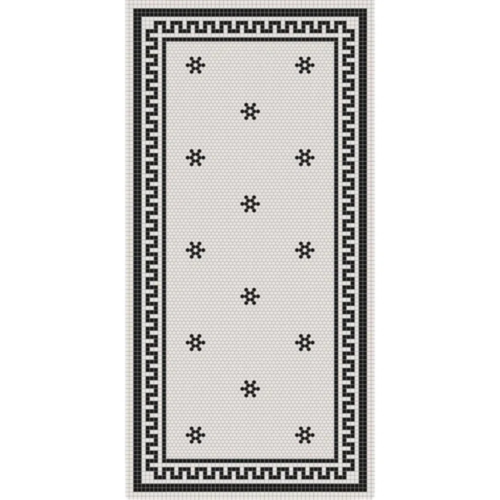 Tuxedo Black Cushioned Kitchen Mat | Wayfair North America