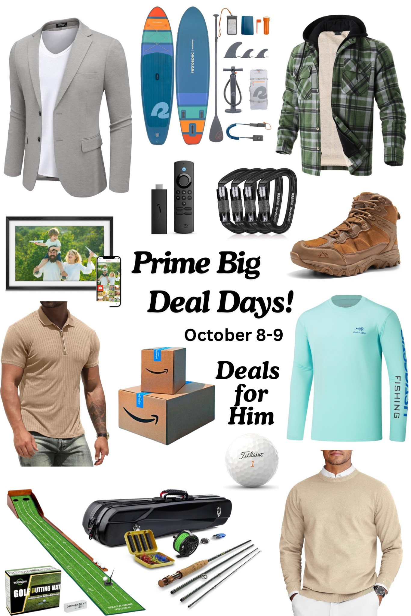 Amazon Prime Big Deal Days! Best deals for men! All the products on sale now.

#men #clothing #golf #sale #paddleboard #fishing #hiking #camping #giftsformen

#LTKActive #LTKxPrimeDay #LTKSaleAlert