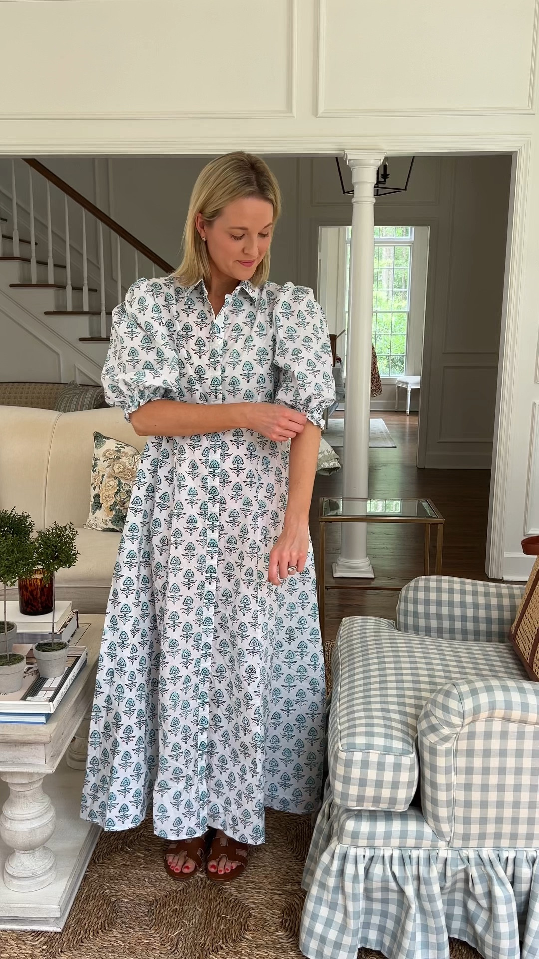 Love this easy breeze summer shirt dress 🍋