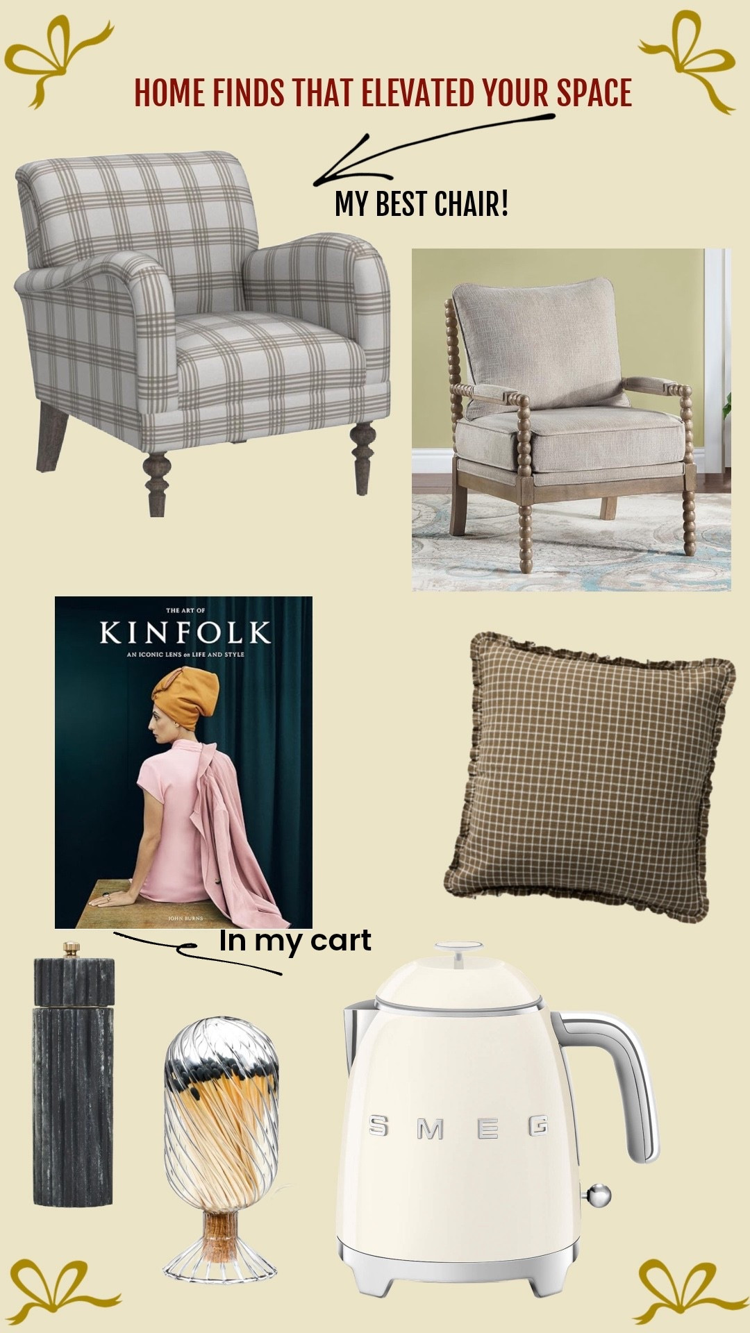 Tengo algunos y los AMO! A veces una sola silla como esta es suficiente para elevar tu espacio.  Yo tengo dos sillas y nunca saldrán de mi sala 🫣✨
.


#LTKHome #LTKSeasonal #LTKHoliday