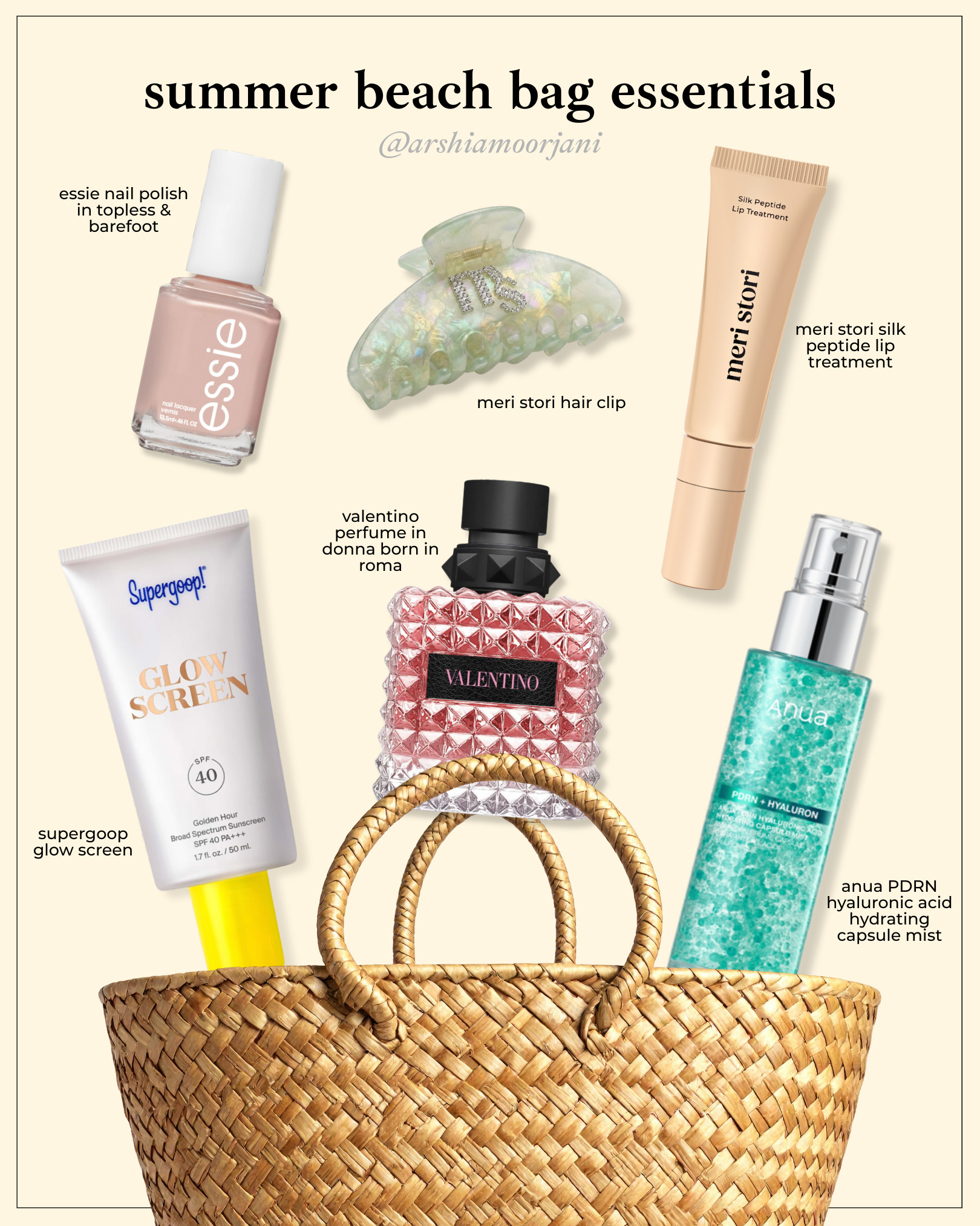 My summer beach bag essentials!  

 #LTKSeasonal #LTKBeauty