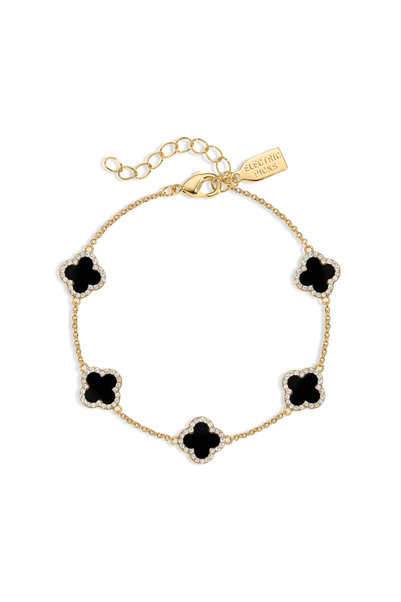 Electric Picks Mini Black Icon Clover Bracelet (Women) | Nordstrom | Nordstrom