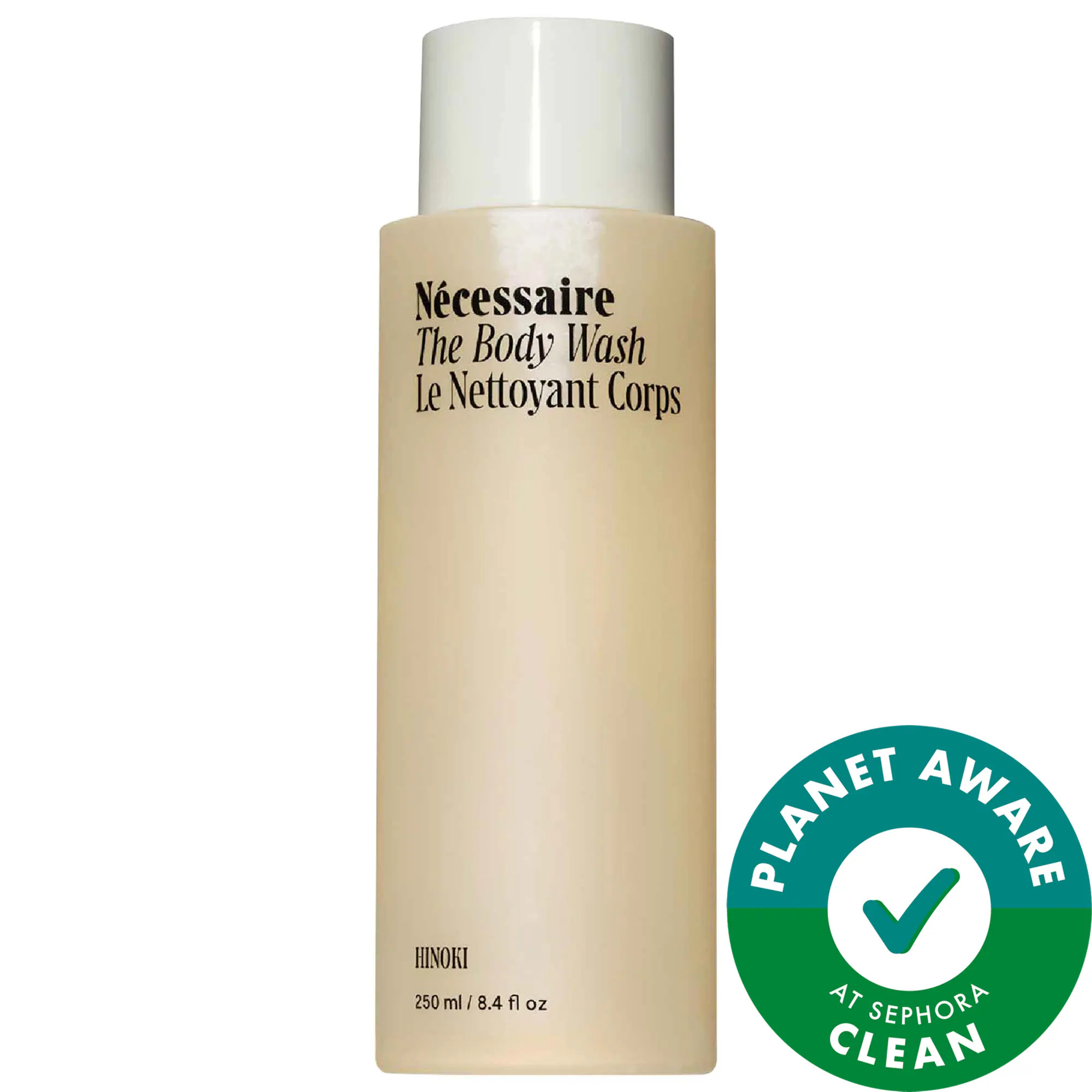 Nécessaire Hinoki Body Wash - Softening Treatment Cleanse 8.4 oz / 250 mL | Sephora (US)