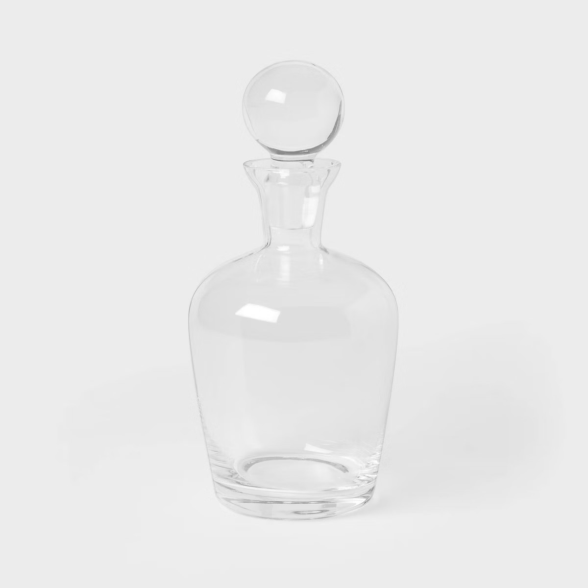 Liquor Glass Decanter with Stopper Clear - Threshold™: Wine Decanter, Dishwasher-Safe, Cadmium-... | Target