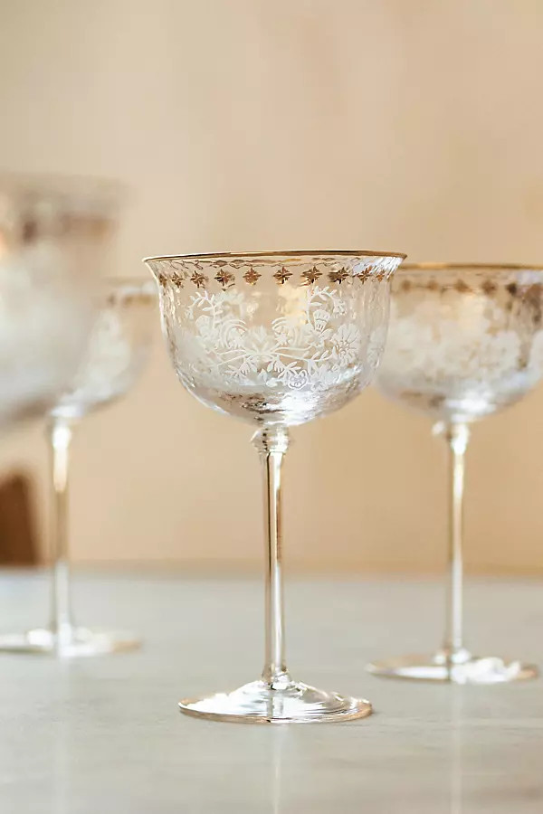 Sinna Wine Glasses, Set of 4 | Anthropologie (US)