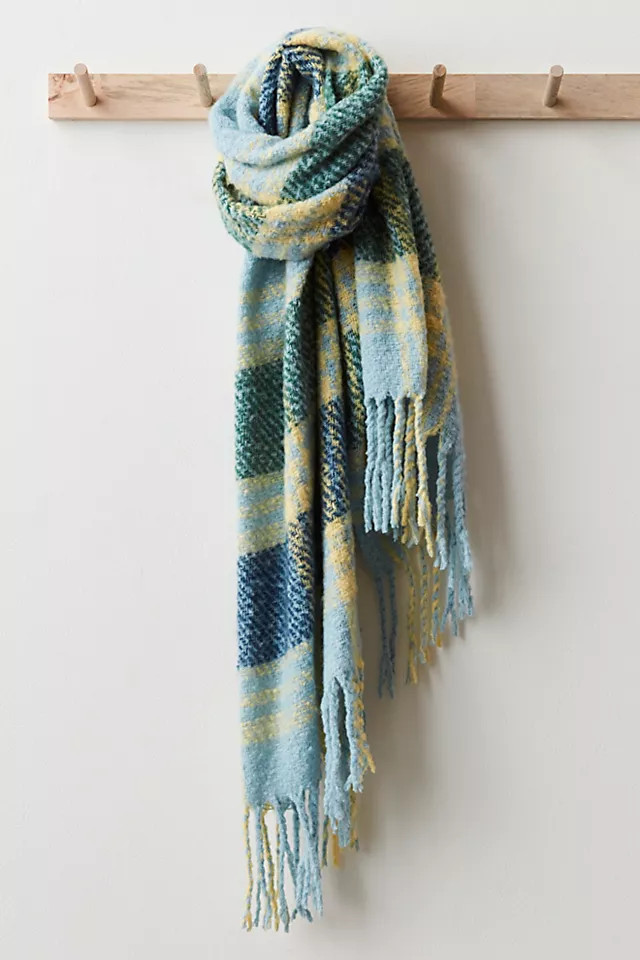 Homecoming Plaid Blanket Scarf | Free People (Global - UK&FR Excluded)