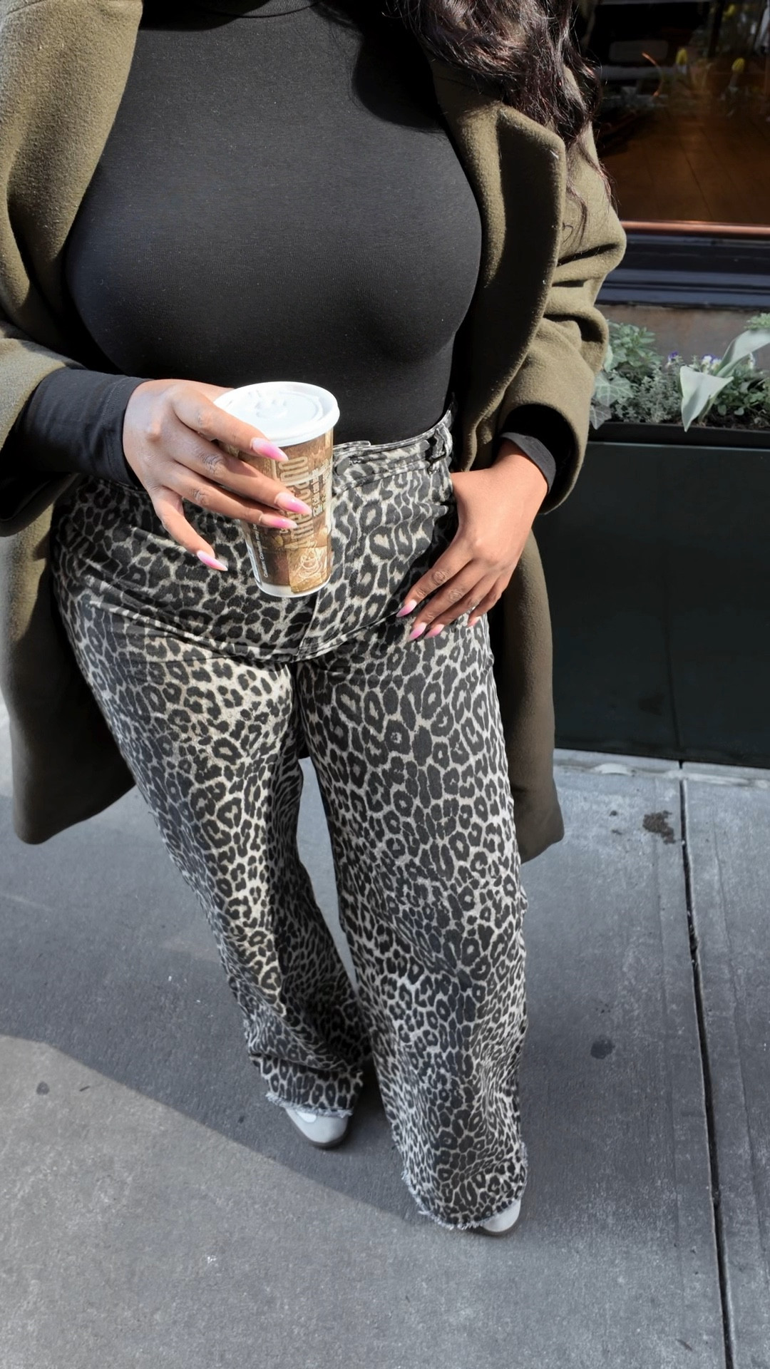 leopard pants outfit 

#LTKStyleTip #LTKFindsUnder50 #LTKMidsize