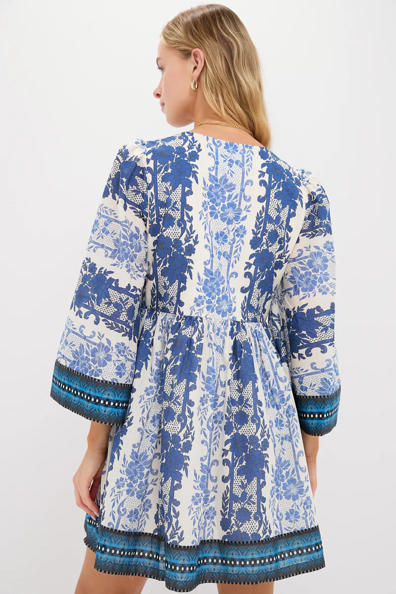 Bondi Blues Cotton Voile Izzie Dress | Tuckernuck (US)