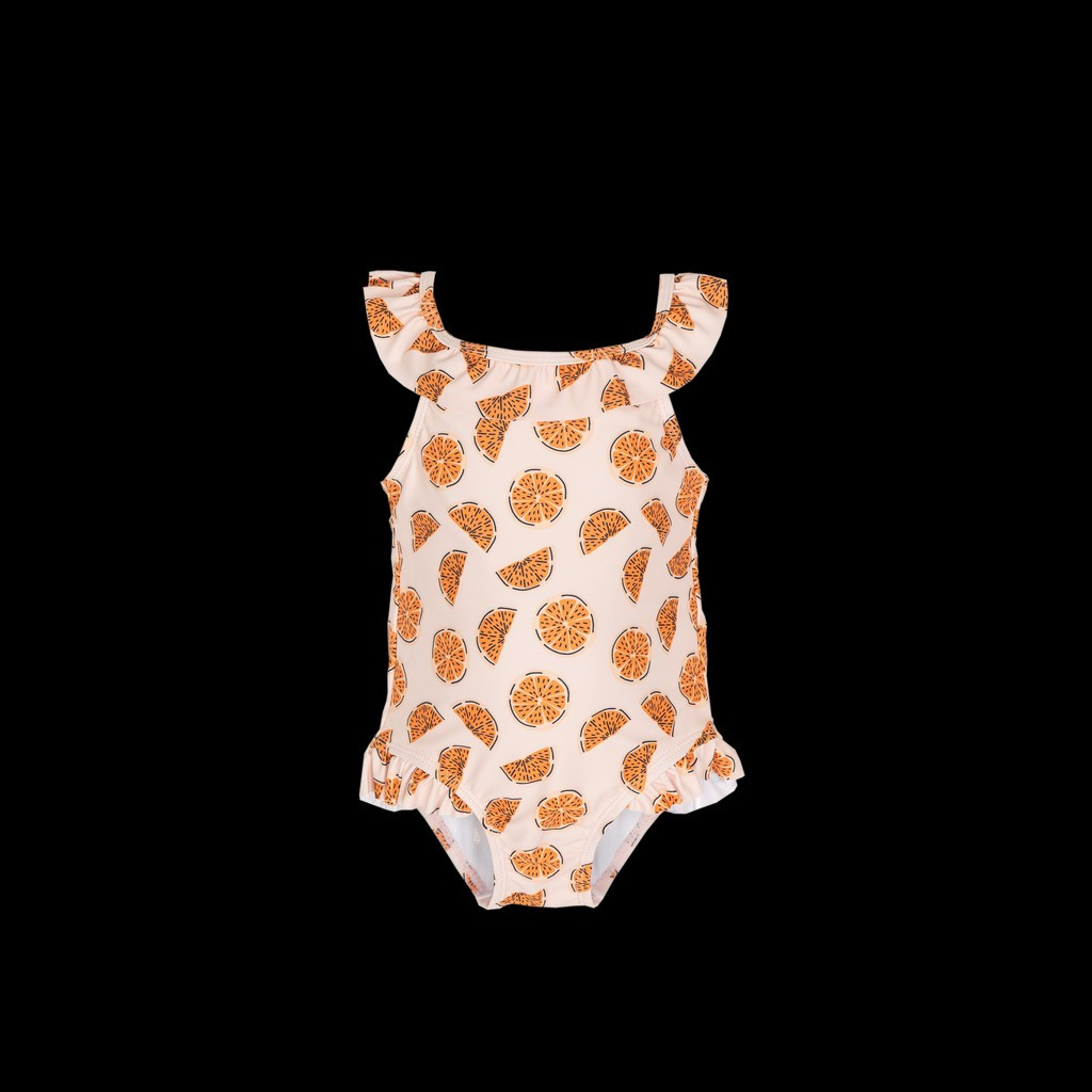 Cuties in Clementine One-Piece Swimsuit | The Oaks Apparel Company