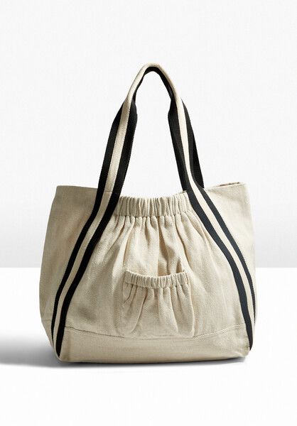 Melanie Canvas Tote Bag | Hush Homewear (UK)