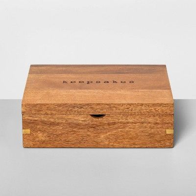 Keepsake Box Wood - Hearth & Hand™ with Magnolia | Target