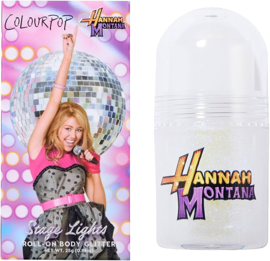 ColourPop and Disney's Hannah Montana Stage Lights Roll-On Body Glitter | Amazon (US)