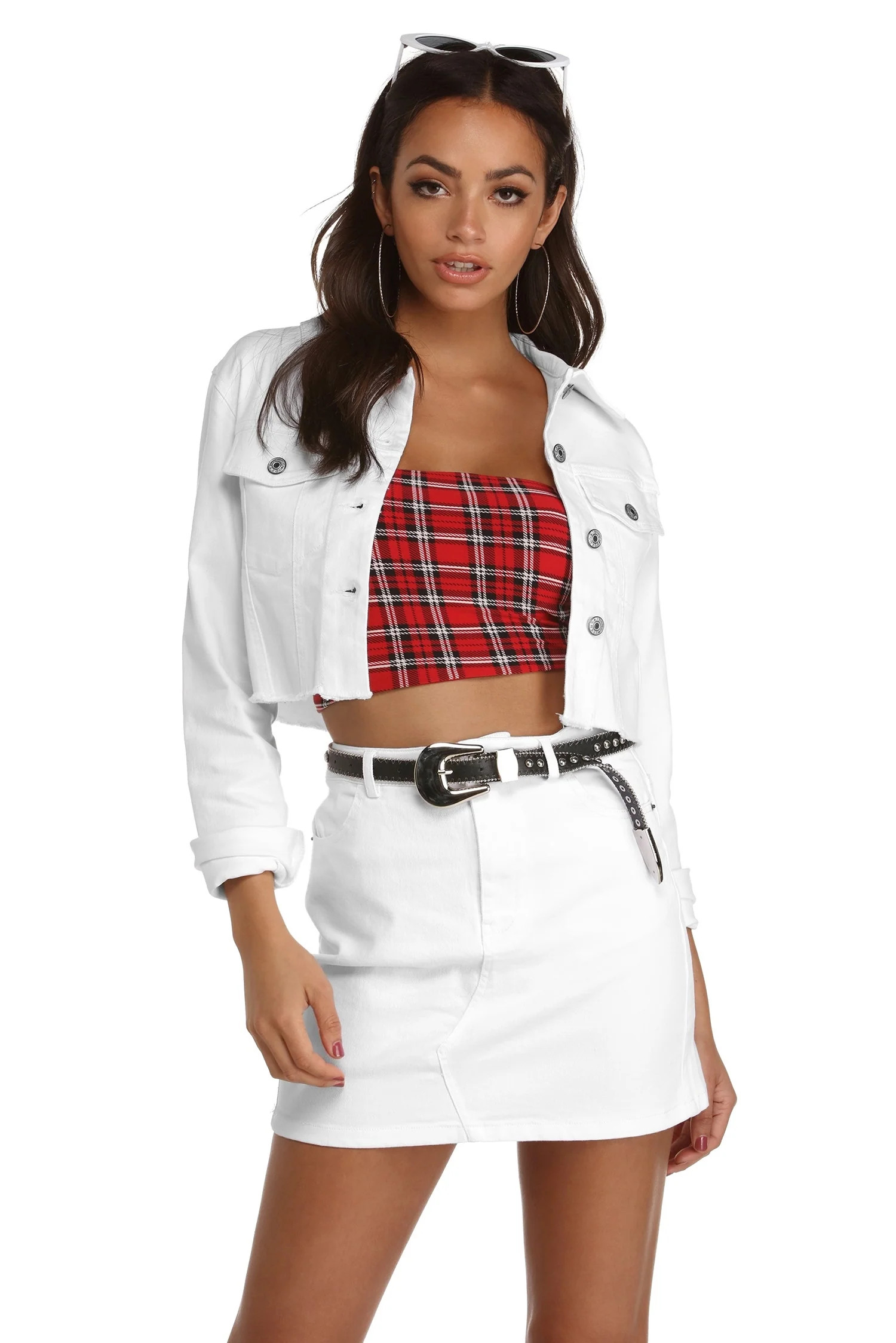 Denim Dreams Cropped Jacket | Windsor Stores