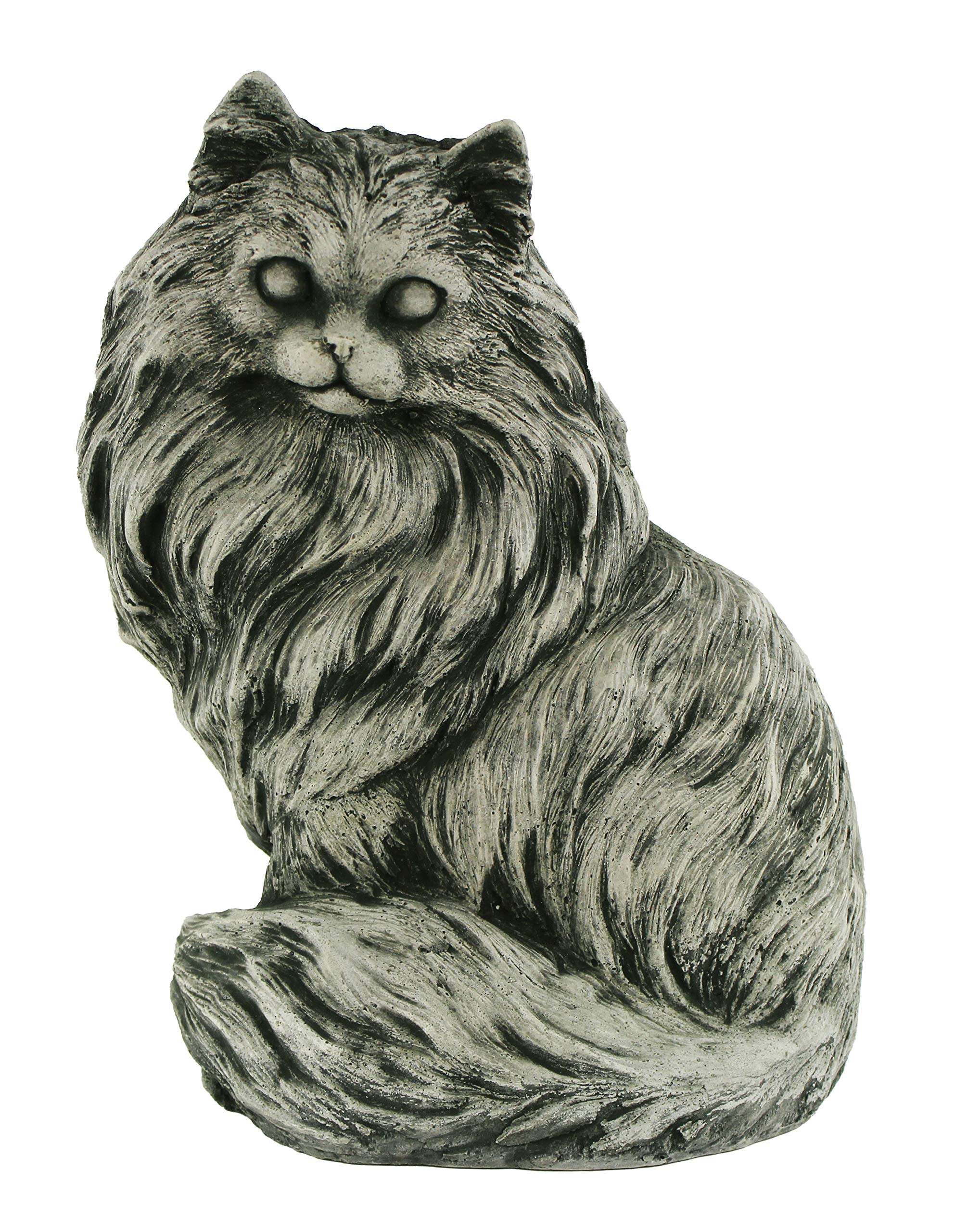 Chester Cat Statue Home and Garden Statues Outdoor Animal Cement Figure Cast Stone Kitten Statuar... | Amazon (US)