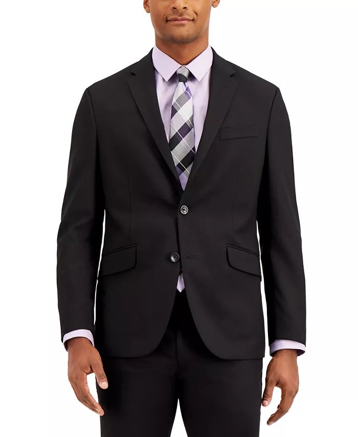 Kenneth Cole Reaction Men's Techni-Cole Suit Separate Slim-Fit Suit Jacket & Reviews - Suits & Tu... | Macys (US)