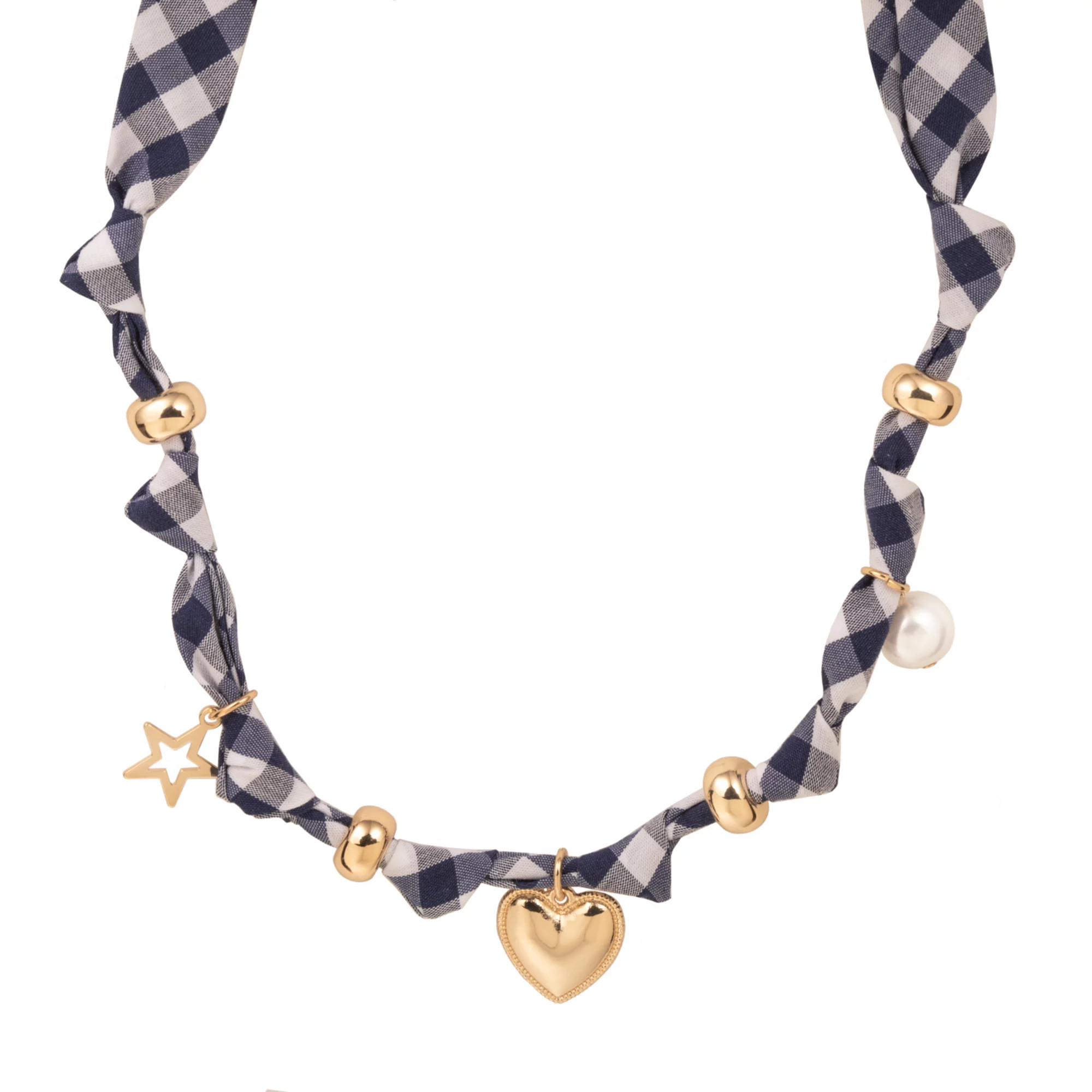 LC Lauren Conrad Gold Tone Charm Bandana Statement Necklace | Kohl's