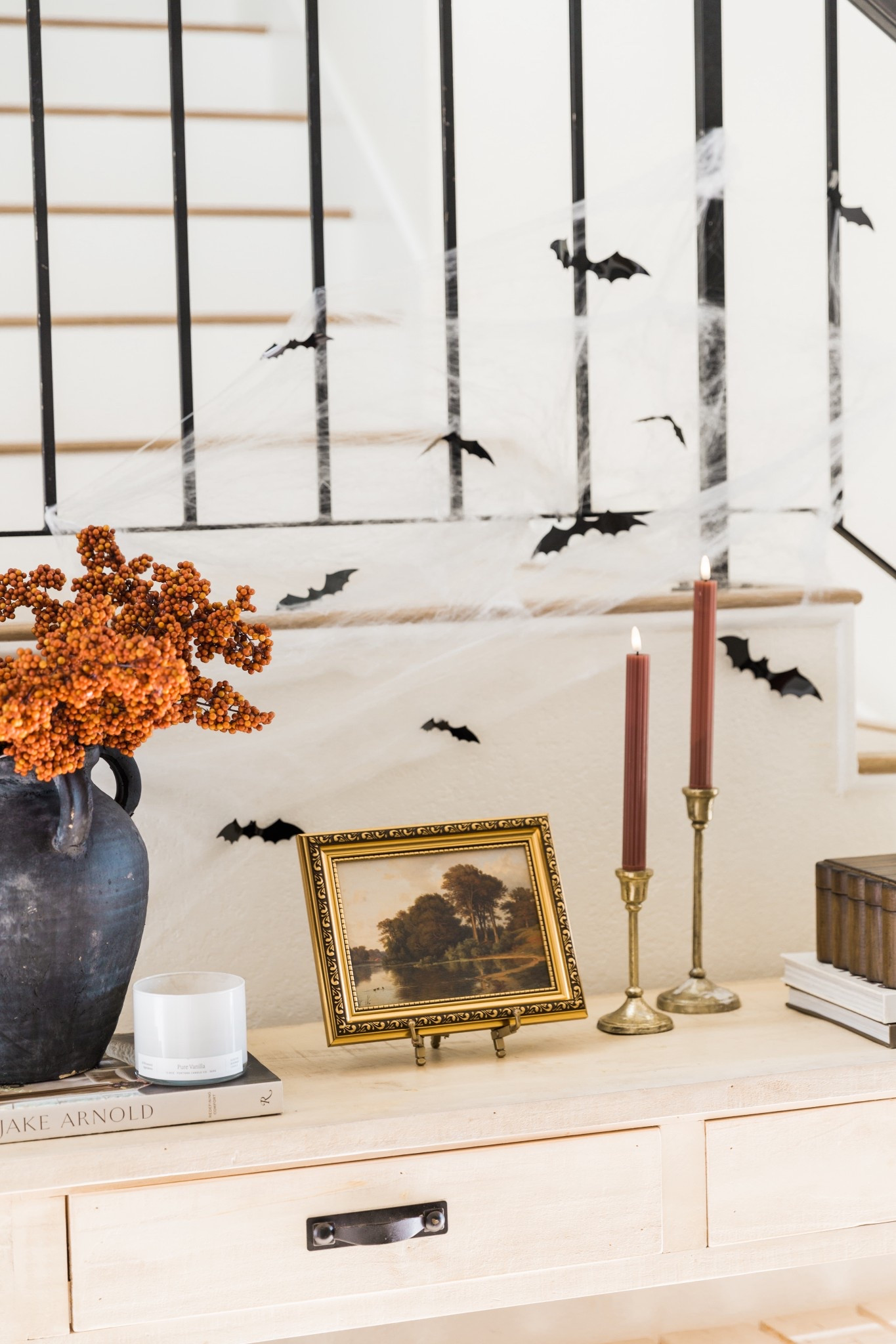 Flickering LED candle sticks that are perfect for fall decor! They come in four colors and these are the ‘orange’! These make the house so cozy in the evenings and i love that they are safe for the kids and toxin free since they don’t burn!

#LTKFamily #LTKHome #LTKSeasonal