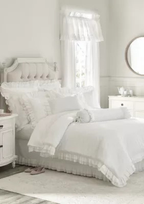 Piper & Wright Emily White Comforter Mini Set | Belk