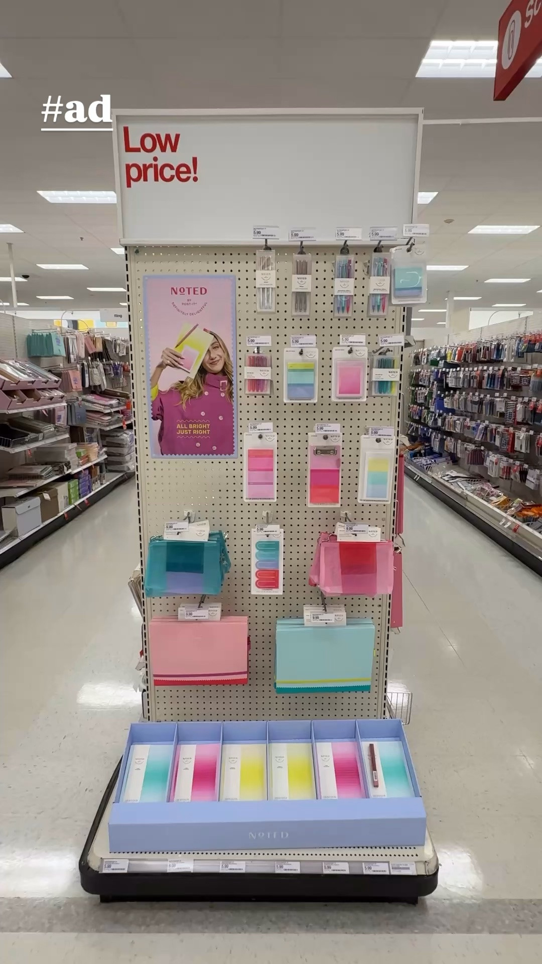 #ad Back-to-school prep is officially underway! 📚✨ One thing that always helps us start the school year off right is getting organized before the chaos begins. Reese has been using the new Noted by Post-it collection to organize her folders, notebooks, reminders, and all the little things that come with a busy school and cheer schedule.
We love how everything coordinates together and makes staying organized feel a little more fun.
Find the Noted by Post-it collection exclusively at Target for a limited time. #ad #TargetPartner #notedbypostit @postit @target