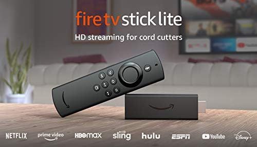 Fire TV Stick Lite with Alexa Voice Remote Lite (no TV controls) | HD streaming device | 2020 rel... | Amazon (US)