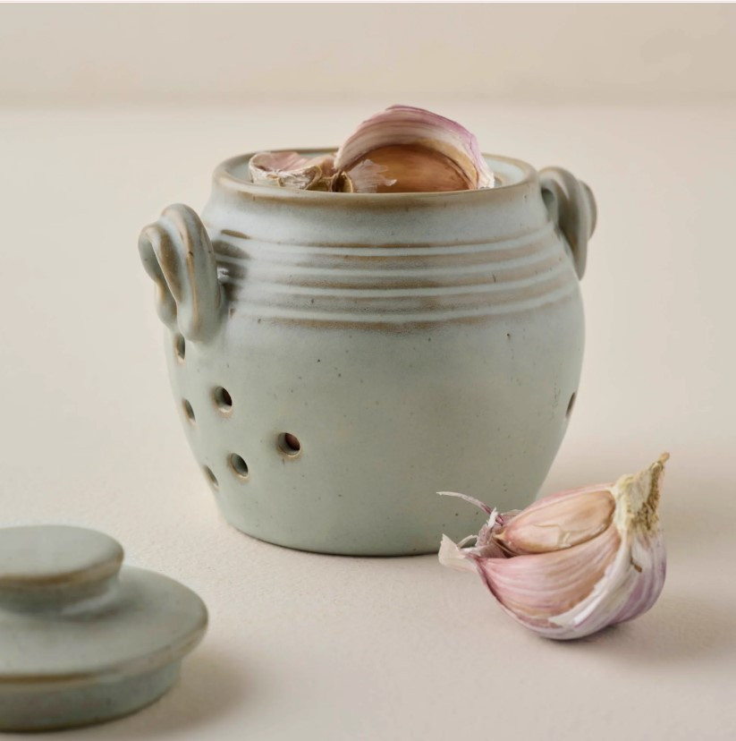 French Grey Garlic Keeper 

 #LTKHome #LTKFindsUnder50