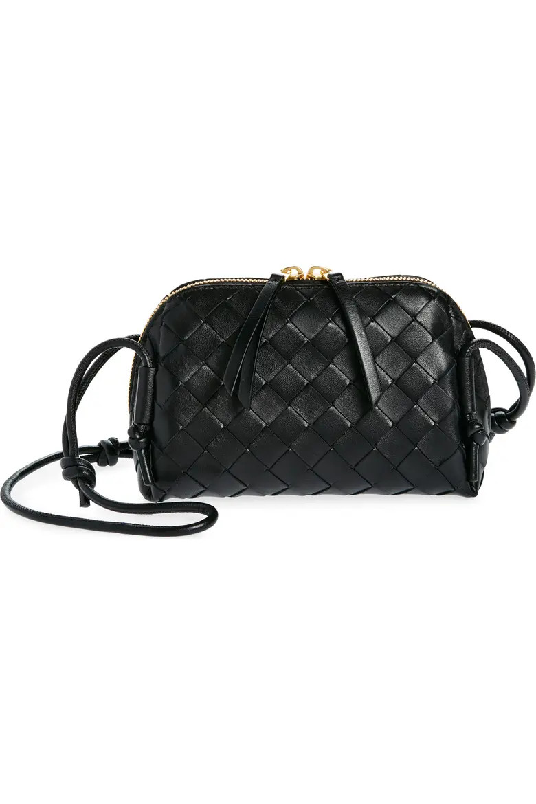 Mini Concert Intrecciato Leather Crossbody Bag (Women) | Nordstrom | Nordstrom