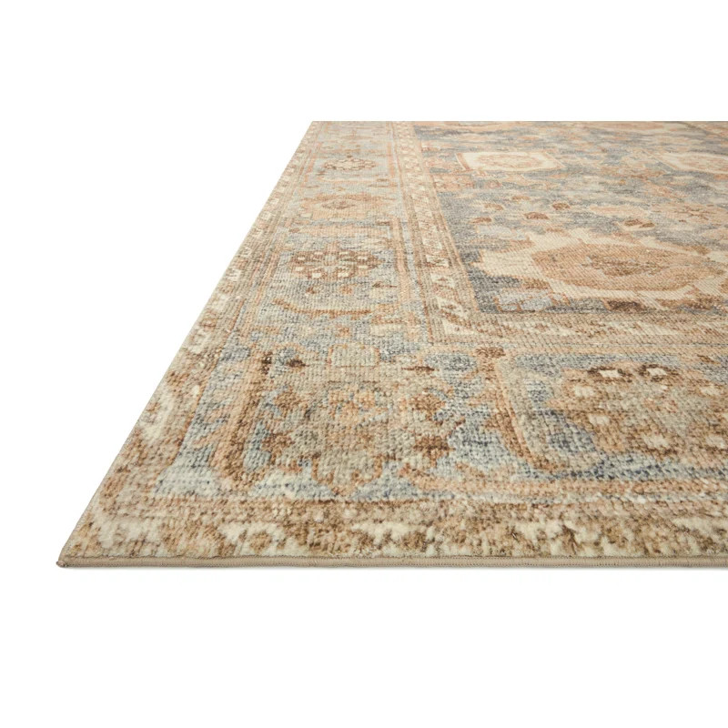 Margot Performance Ocean/Spice Rug | Wayfair North America