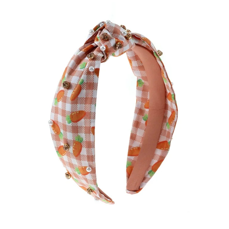 Way to Celebrate Easter Motif Carrots Headband, 1 Piece | Walmart (US)