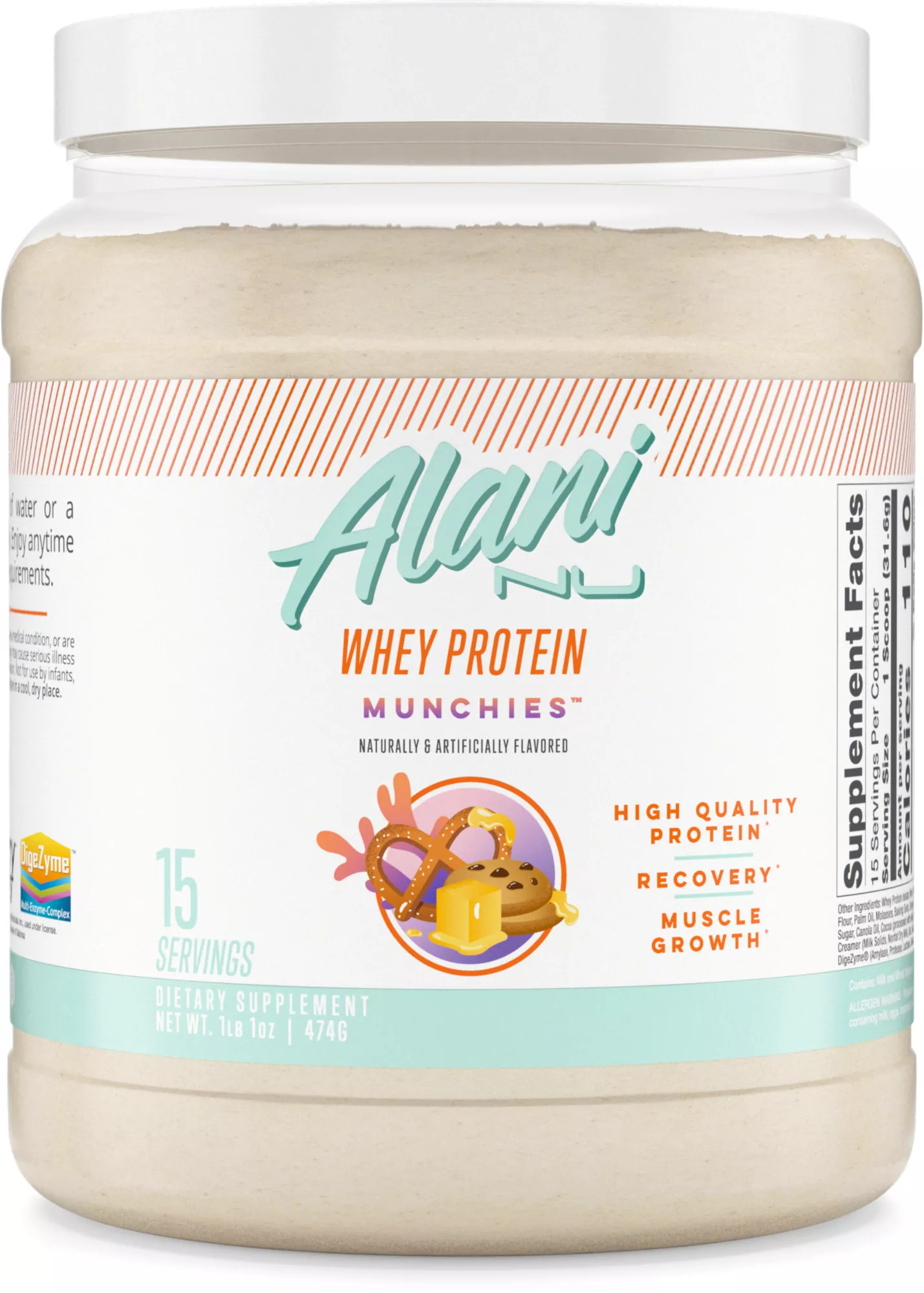Alani Nu Whey Protein 1 lbs. Munchies | Dick's Sporting Goods
