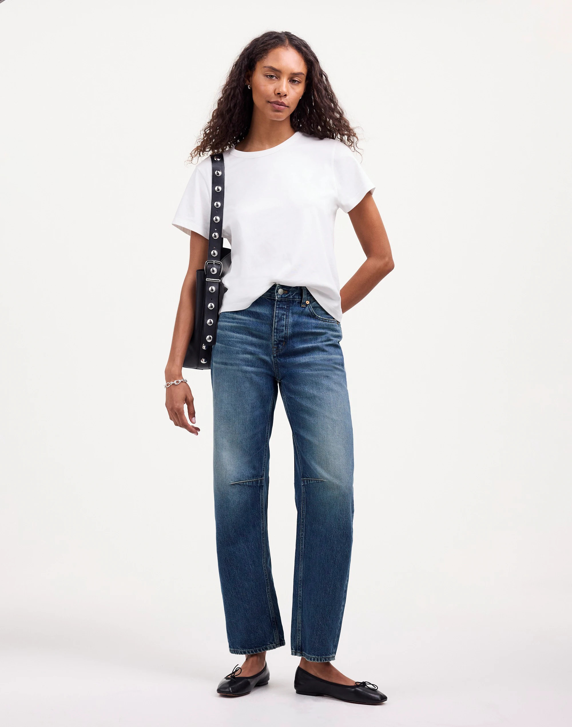 The Tall Darted Barrel-Leg Jean in Irmo Wash | Madewell