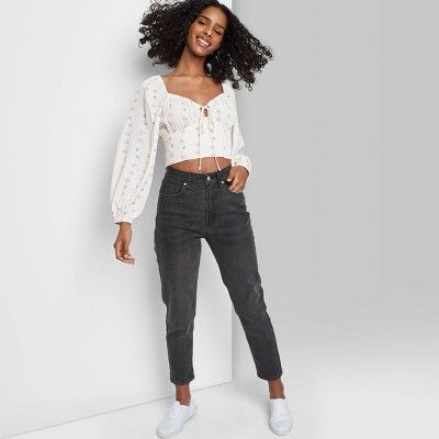 Women's Super-High Rise Mom Taper Jeans - Wild Fable™ | Target