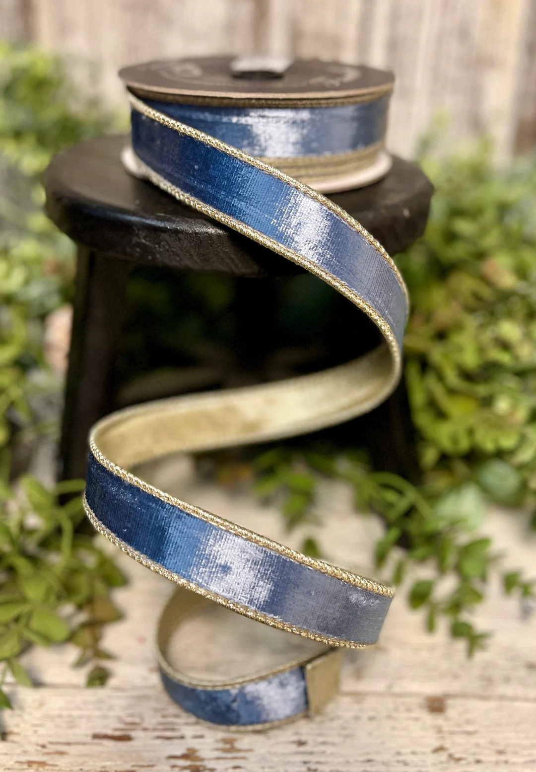 Satin Velvet,ribbon for Wreaths, Designer Ribbon, 1 Ribbon, Farrisilk Ribbon, 2 Sided Ribbon, Wre... | Etsy (US)