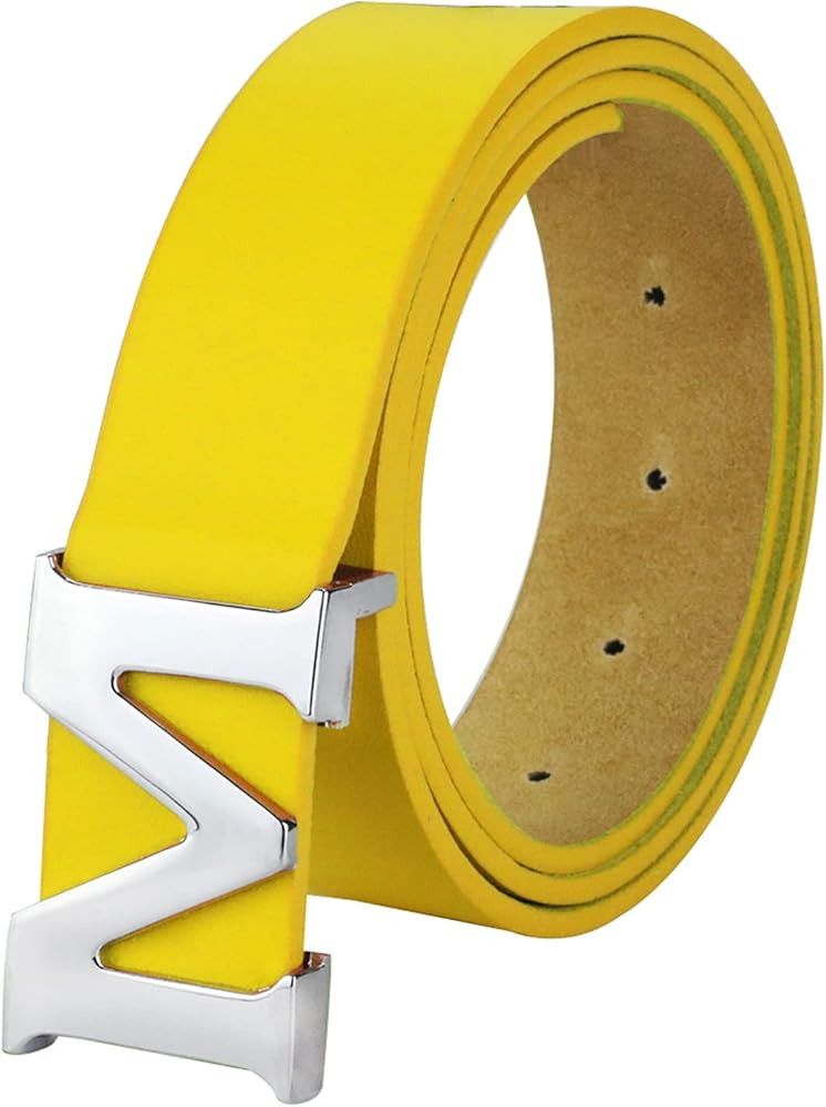 Women’s Removable M Buckle Belt for Jeans Dress Halloween Cosplay | Amazon (US)