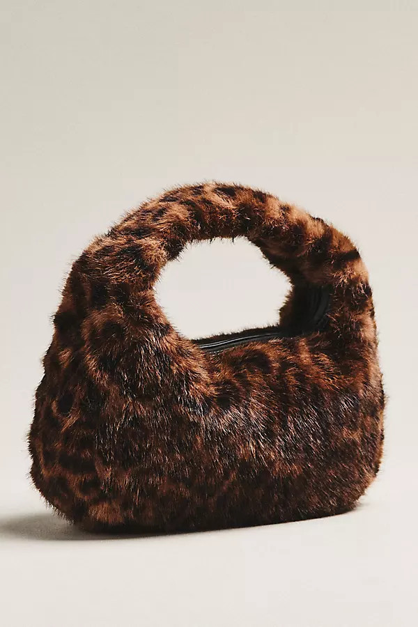 Frankie Faux Fur Satchel | Anthropologie (US)