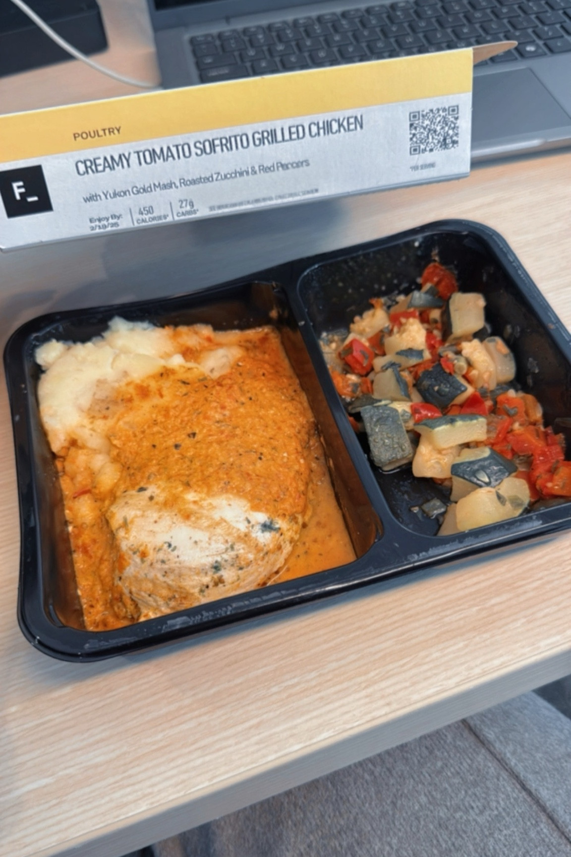 Factor Meal Review #10: Creamy Tomato Sofrito Grilled Chicken with Yukon Gold Mash, Roasted Zucchini & Red Peppers

I’m rating this meal a 9/10. Keeping it simple today because I have zero complaints—everything was seasoned well, and the flavors were on point. I didn’t give it a 10 because nothing is perfect, but I scraped the container clean, which says a lot. This is definitely a meal I’d order again!

#FactorMeals #MealReview #LTKFoodie #LTKWellness #EasyMeals #HealthyEating #FoodieFavorites #QuickMeals #DinnerMadeEasy #LTKLifestyle

#LTKFamily #LTKHome #LTKFitness