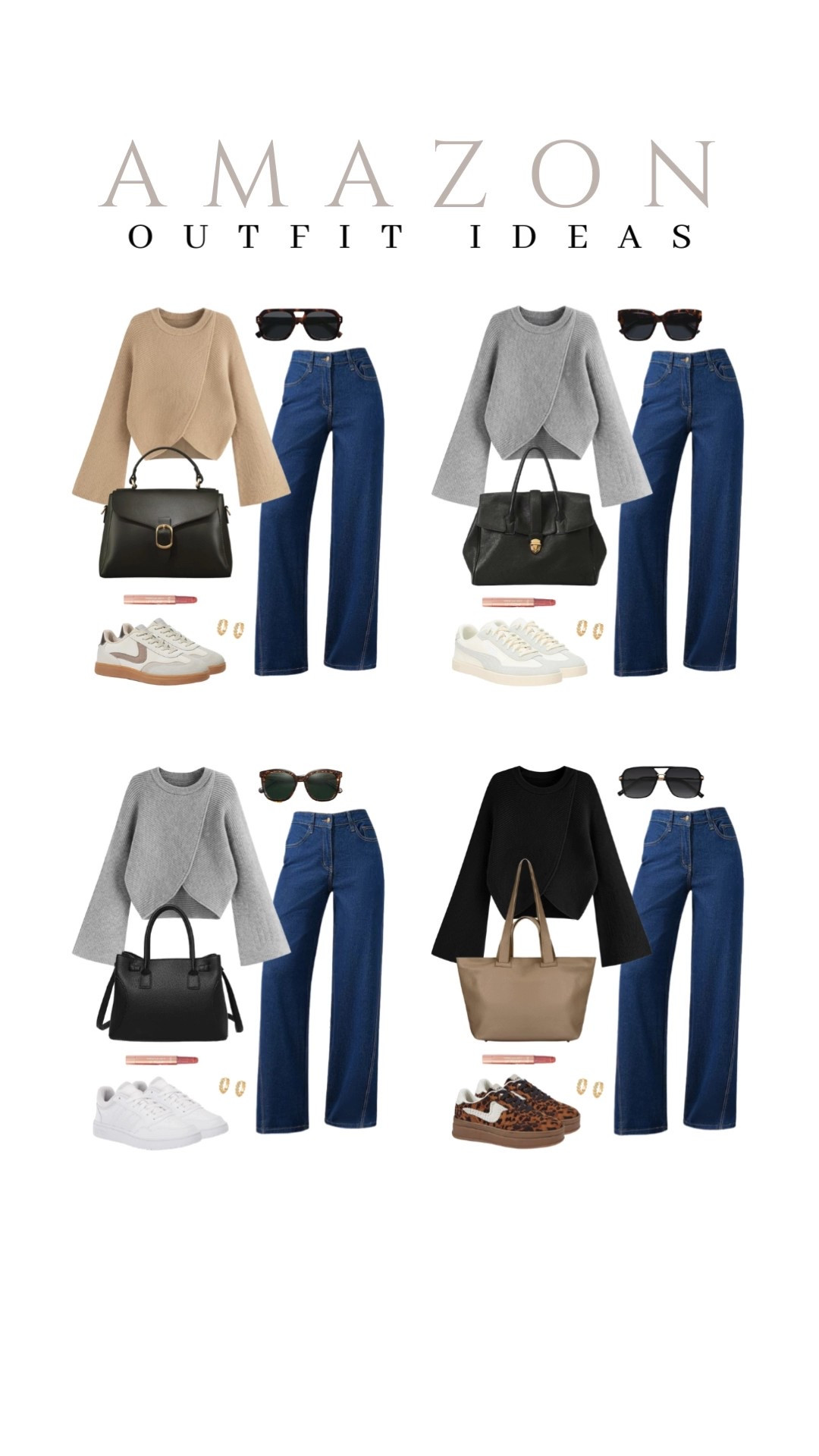 Keeping it cute and casual with this ribbed lantern sleeve sweater and wide leg jeans for a day out with friends.
huggie hoop earrings, tarte lip plumper, tote bag, satchel bag, round sunglasses, casual outfit idea, amazon fashion, winter to spring style, trendy look, viral fashion, affordable style, amazon favorite, top picks, best seller, winter to spring look, transitional outfit idea

#LTKfitnessgoals #LTKU #LTKSeasonal