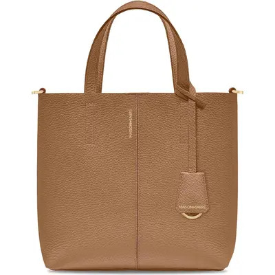 MAISON de SABRÉ Small Leather Soft Tote in Sandstone Manhattan at Nordstrom | Nordstrom