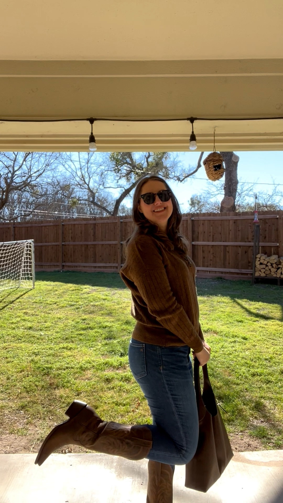 My go-to casual outfit for a crisp day: a cozy brown sweater, classic skinny jeans, and my favorite broken-in cowboy boots. Finished with my everyday Coach bag that ties everything together.

It's an effortless, put-together look that works for running errands, meeting friends, or a casual day out. Shop this timeless outfit

#LTKootd #LTKvlog #LTKdayinmylife
