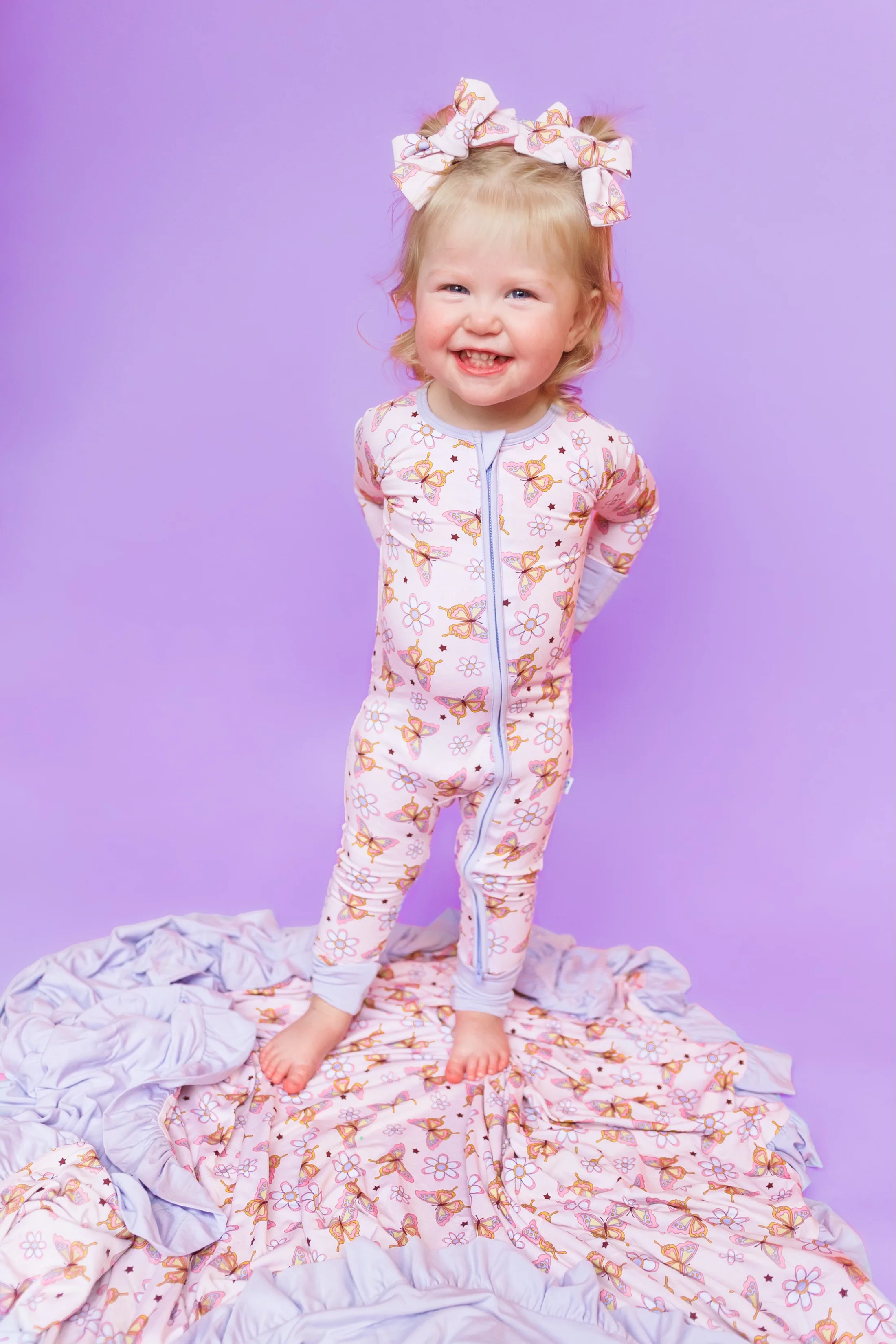 BLOSSOMIN' BUTTERFLY DREAM ROMPER | Dream Big Little Co.