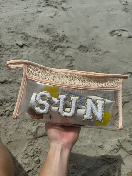Amazon pouch perfect for sunscreen! 

#LTKswim #LTKtravel #LTKfamily