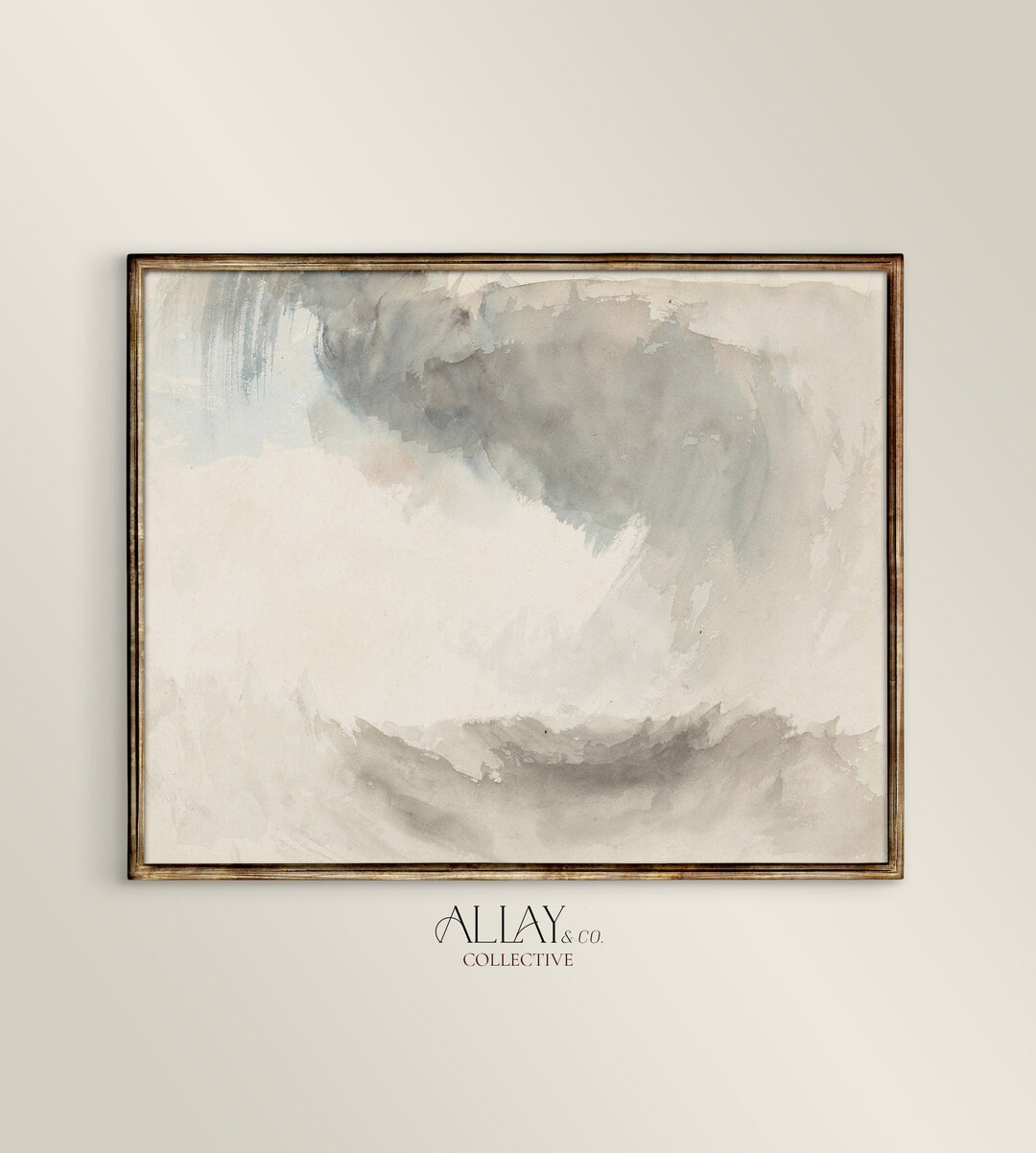 Abstract Print  | Abstract Wall Art | Abstract Painting | Neutral Abstract Wall Art | Vintage Wal... | Etsy (CAD)