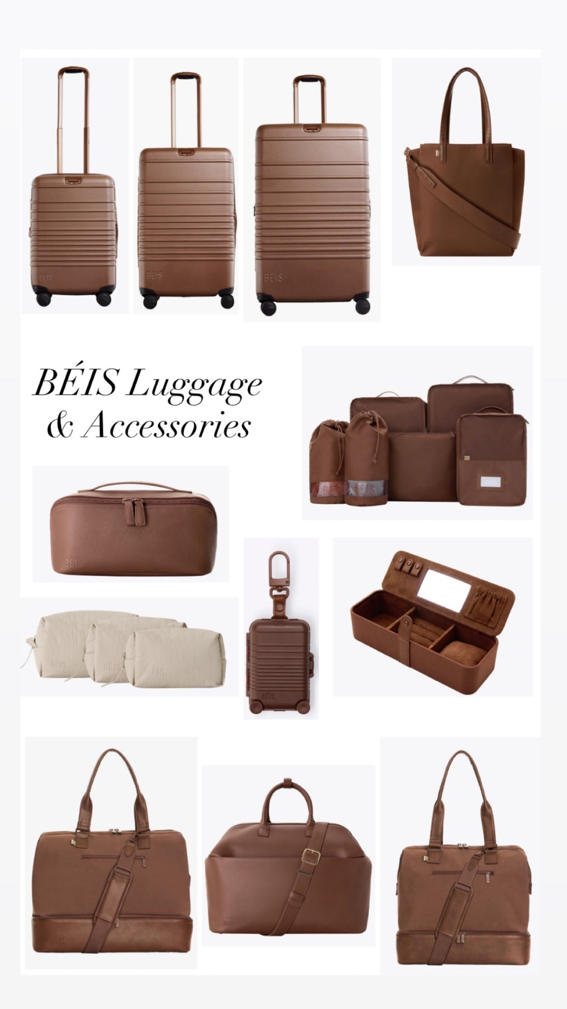 Beis luggage & accessories ON SALE use code EARLY25 for 25% off! Would make a great Christmas gift! 

#LTKGiftGuide #LTKSaleAlert #LTKTravel