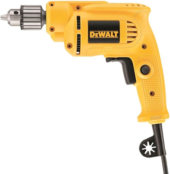 DEWALT Corded Drill with Keyed Chuck, 7.0-Amp, 3/8-Inch (DWE1014) | Amazon (US)