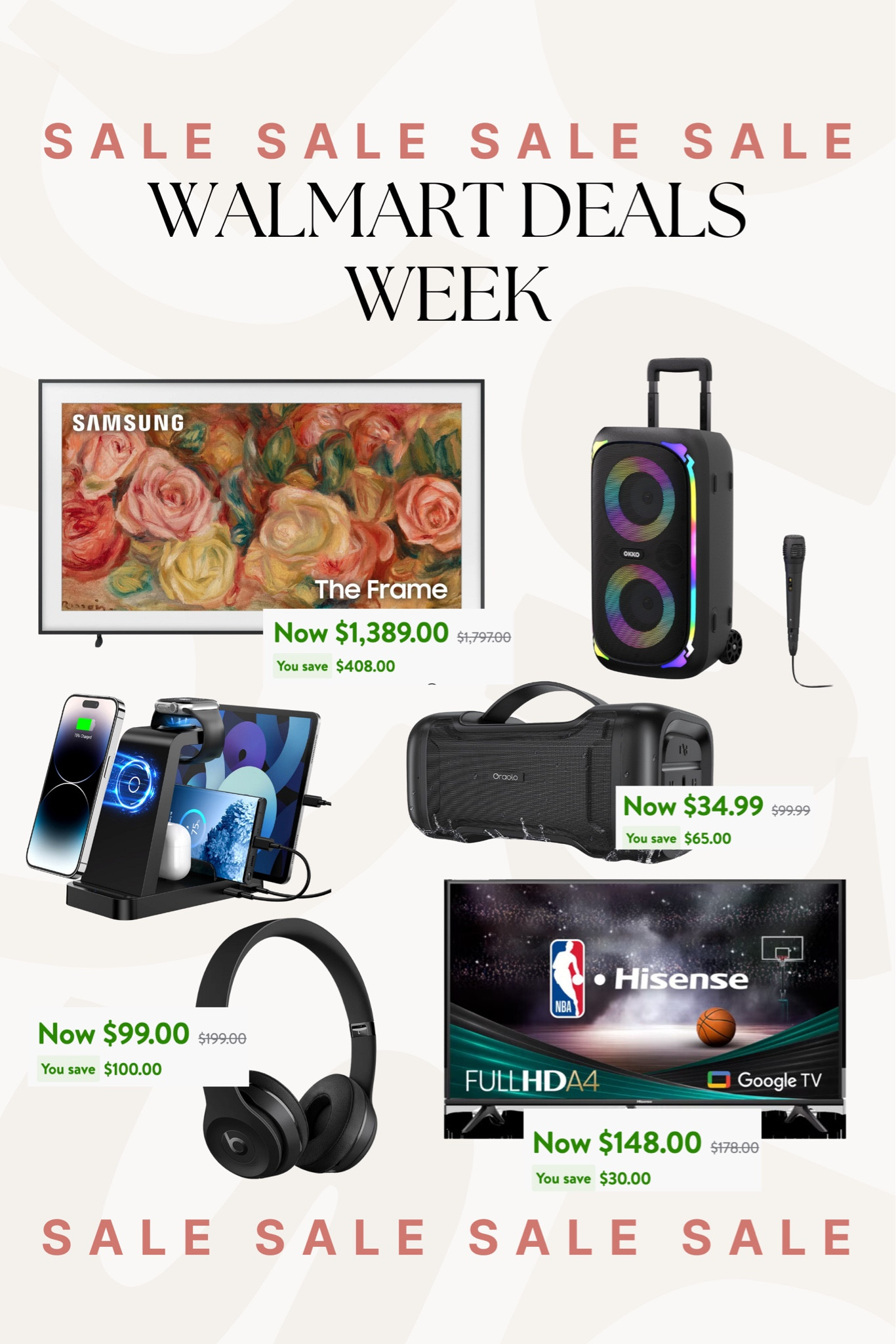 Walmart deals week! So many good electronics on sale!

Walmart deals, Walmart home 

#LTKFindsUnder50 #LTKFindsUnder100 #LTKSeasonal