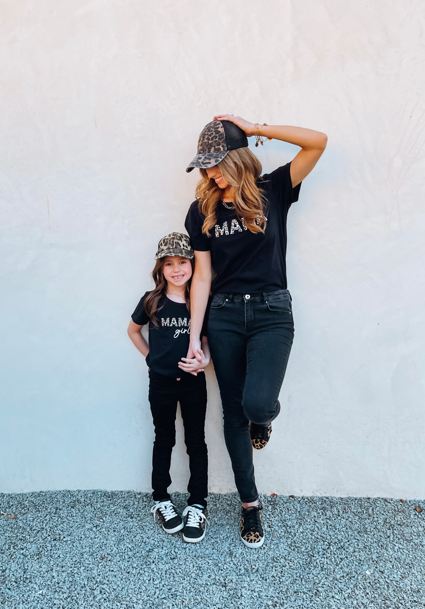 Mommy and me outfits forever 💕
Black jeans, leopard print tennis, leopard print hats and matching tees.

www.livingbarelyblonde.com

#mommyandme #mommyandmestyle #mommyandmefashion #matchingoutfits #blackjeans #leopardprint #leopardhats #tennisshoes #casuallook #familyoutfit #kristahor #daniaus #treasures #sarahli #jenniferxerin #barelyblonde #summerofdi #stylewithjen

#LTKkids #LTKunder100 #LTKfamily