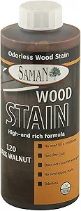 SamaN Interior Water Based Wood Stain - Natural Stain for Furniture, Moldings, Wood Paneling , Ca... | Amazon (US)