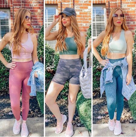 Amazon finds, workout looks, mom style, leggings, sports bra, yoga pants, athleisure, crazy yoga, mom style, style over 40, casual look, spring outfit

#LTKSeasonal #LTKfit #LTKstyletip