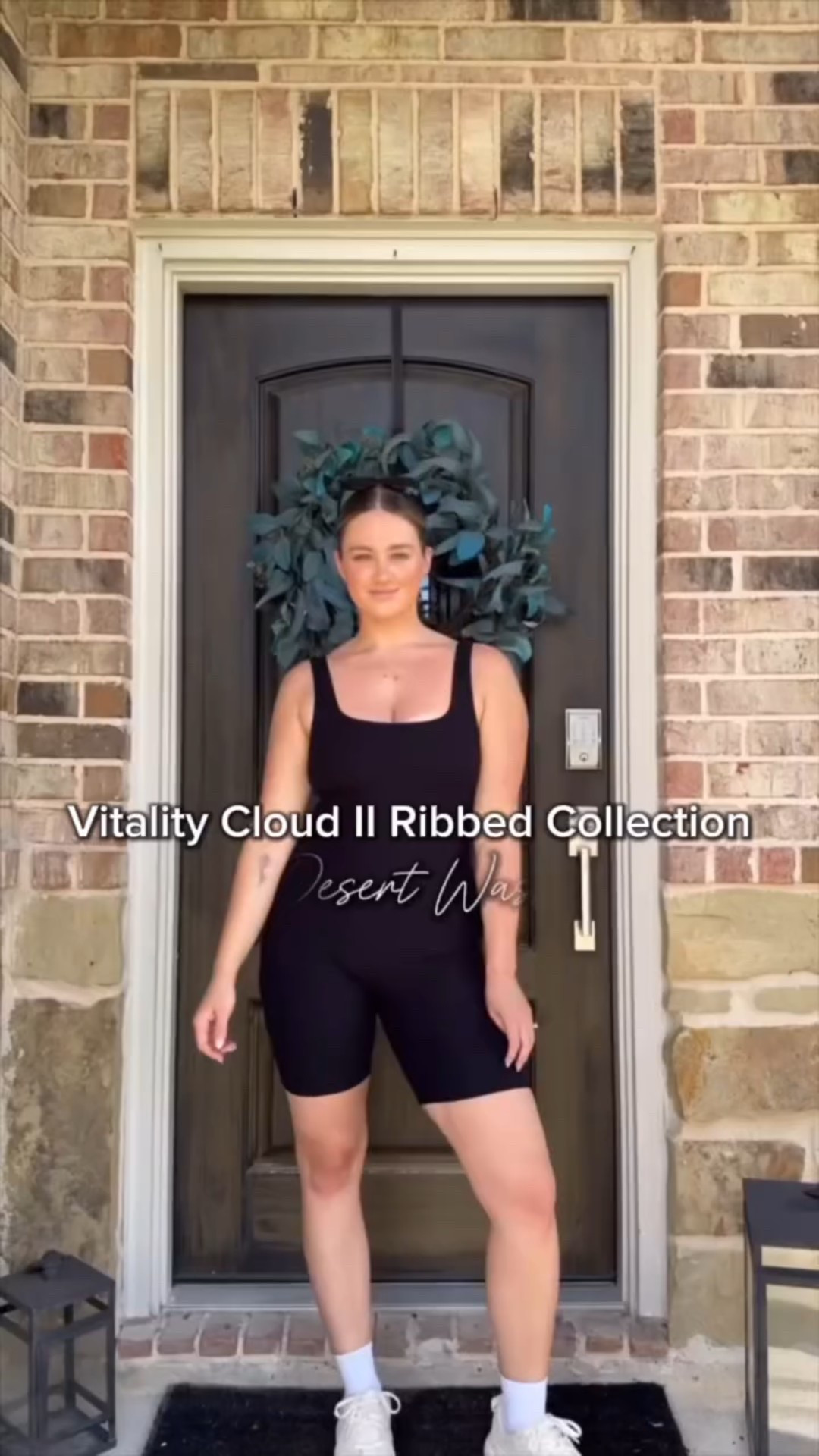 The Cloud II Rib: Desert Wash Collection by Vitality just dropped and it is SO good! The vintage distressed look is giving ultimate cool girl vibes and the neutral colorway is just *chefs kiss!! I’m wearing a M in all pieces🖤 

•Cloud II Rib High Neck Tank
•Cloud II Rib Biker Short 
•Cloud II Rib Basic Jumper
•Cloud II Rib Notch Bra
•Cloud II Rib Pant
•Cloud II Rib Basic Jacket
•Cloud II Rib Notch Tank
•Cloud II Rib Wide Leg Trouser