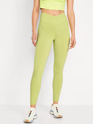 Extra High-Waisted PowerChill 7/8 Leggings | Old Navy (US)