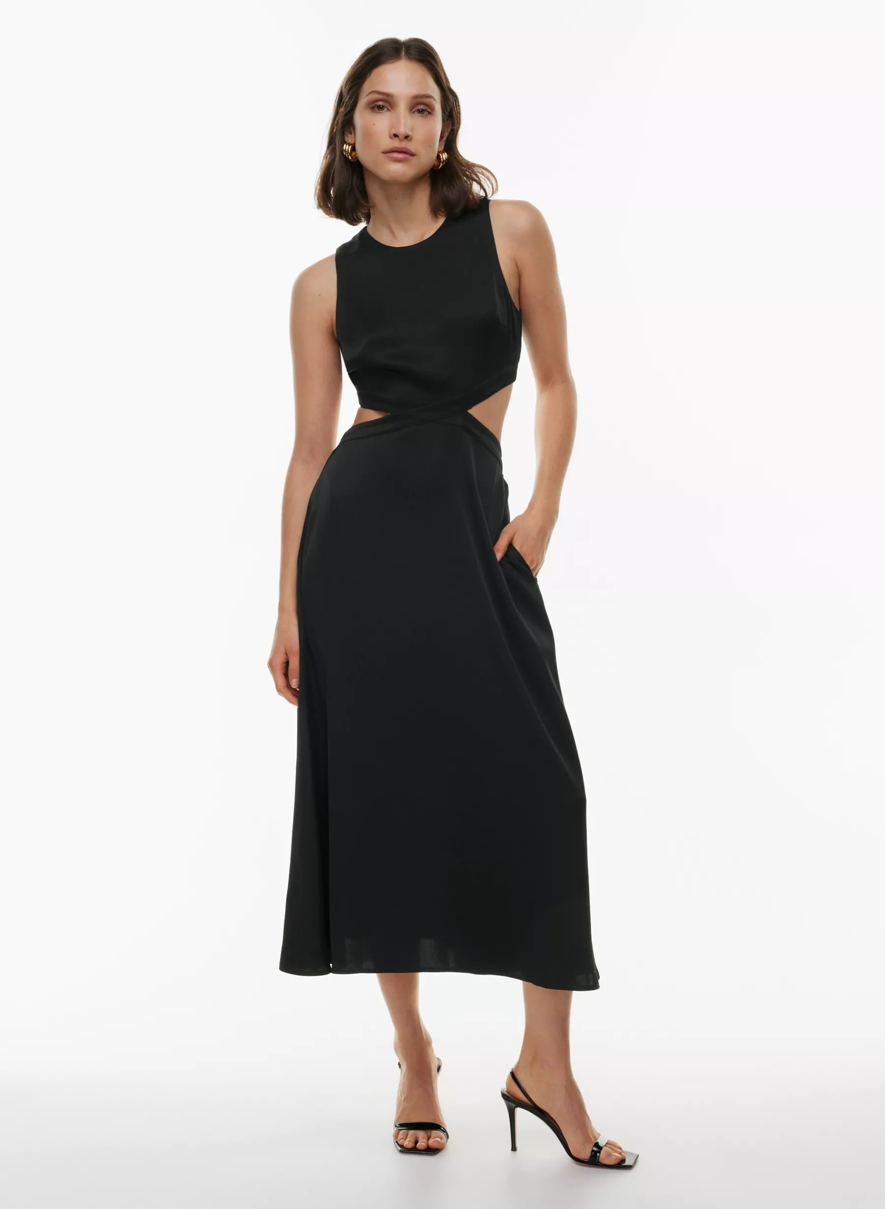 CELLA SATIN DRESS | Aritzia